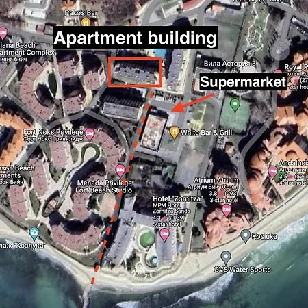 Apartment Astoria 5 In Elenite, 1 Bedroom *